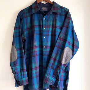 Pendleton WM 100% virgin Wool Mens Flannel XL
